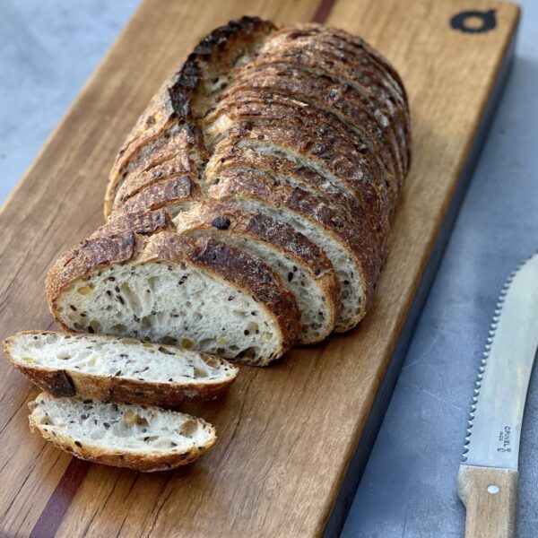 Sonoma Soy LinseedSliced Sourdough 625g home delivery
