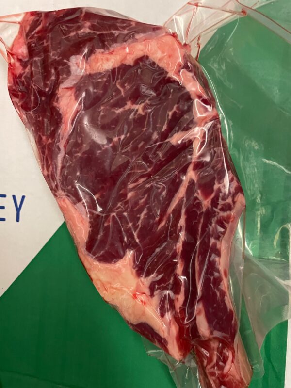 Rib Eye On The Bone Steak approx. 800g or $50.00/kg - Pure Valley home delivery sydney