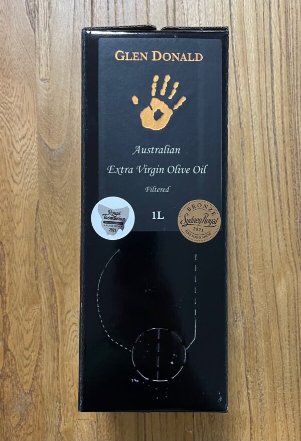 1L Extra Virgin Olive Oil Single Origin - Glen Donald