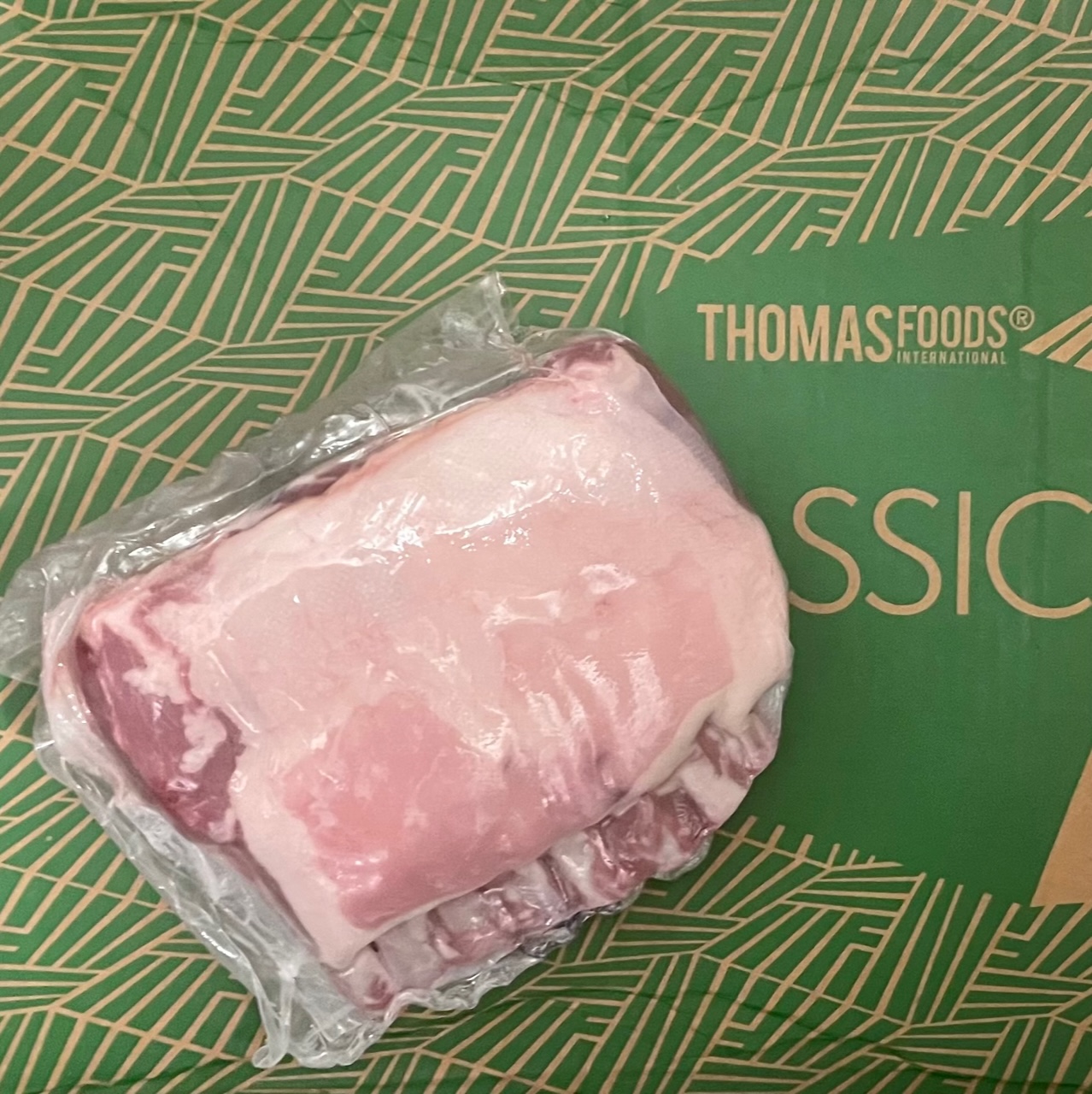 thomas foods grass fed lamb rack home delivered sydney