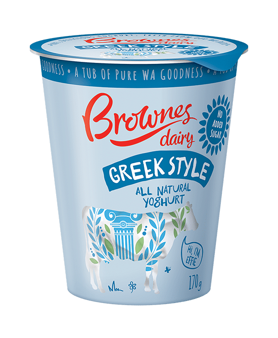Brownes Dairy 1kg Greek Style Yoghurt 1kg - Home Delivery Sydney