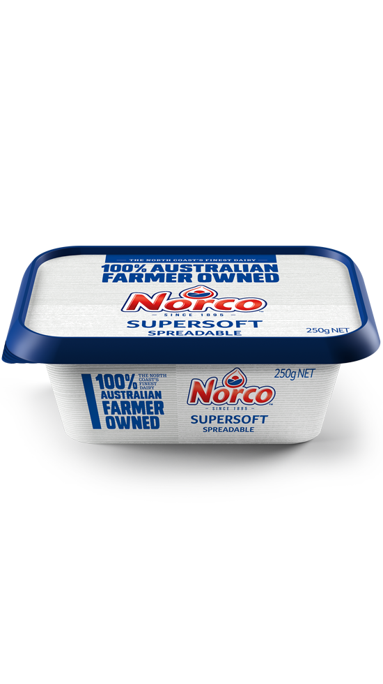 Norco Spreadable Butter Blend 250g - Home Delivery Sydney